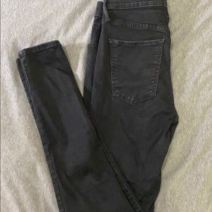 Levi’s mile high super skinny jean